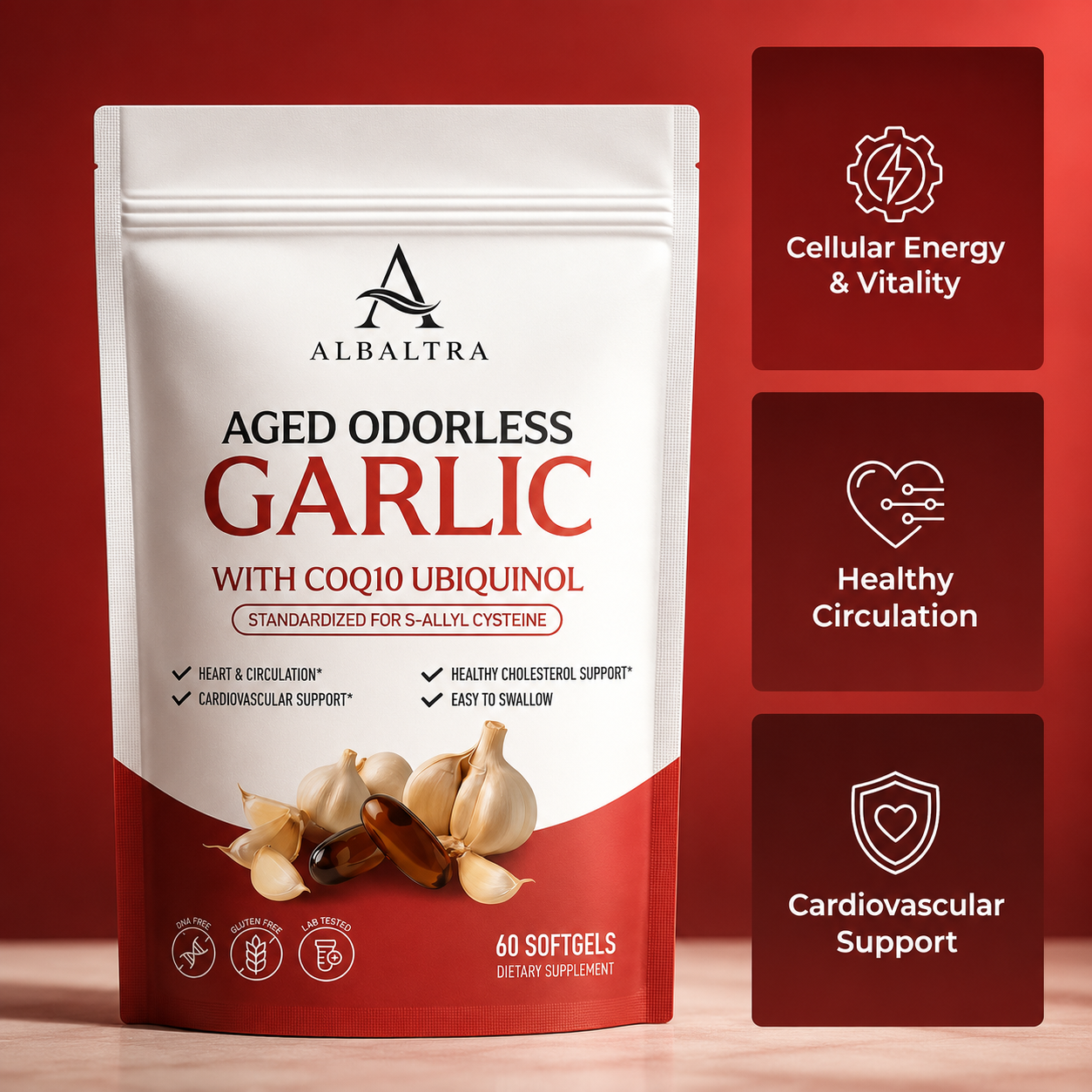 Aged Odorless Garlic